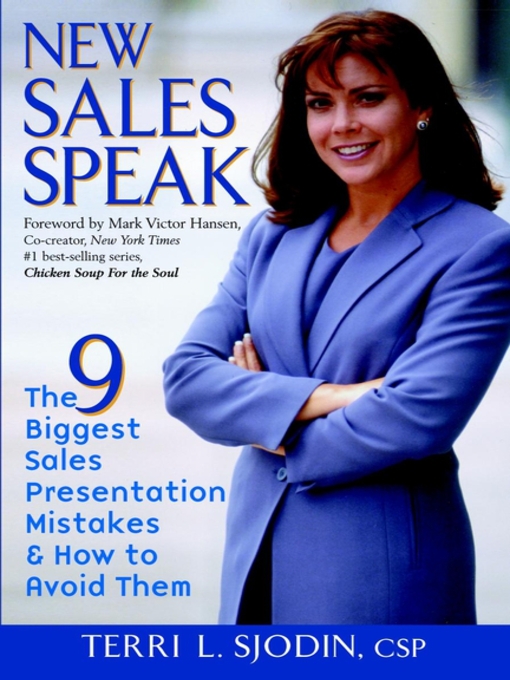 Title details for New Sales Speak by Terri L. Sjodin - Wait list